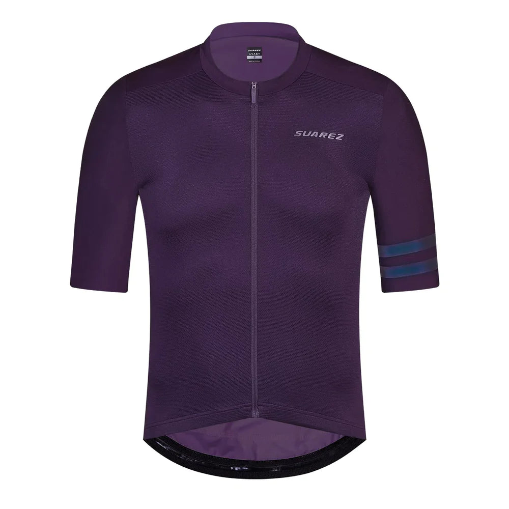 CAMISETA SUAREZ M/C SOLID GRAPE