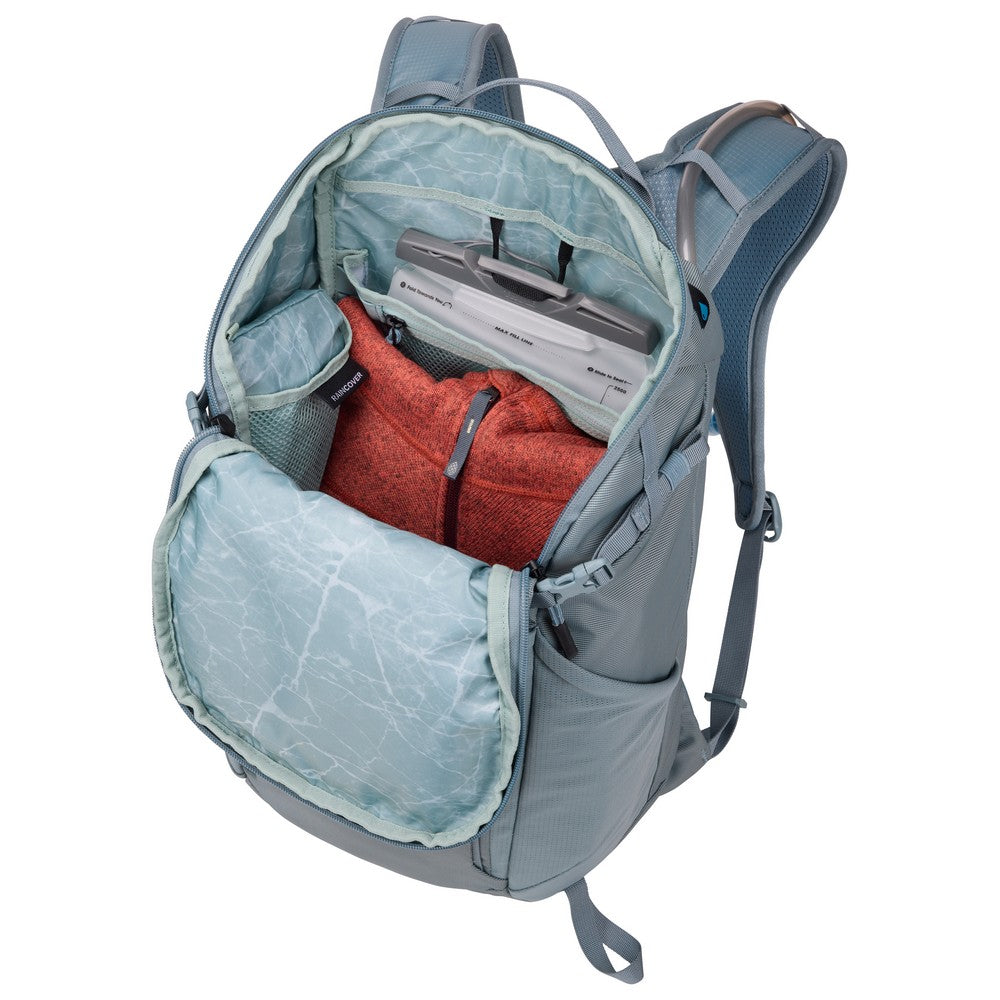 , Thule AllTrail mochila de hidratación de 22 L gris Pond, THULE, BIKEHOUSE, MORRALES HIDRATACIÓN
