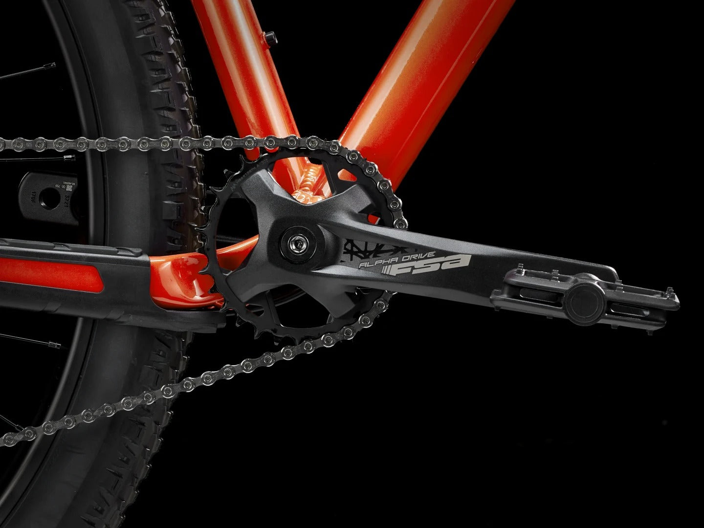 BICICLETA DE MONTAÑA MARLIN 6 GEN 3 NEGRO NARANJA