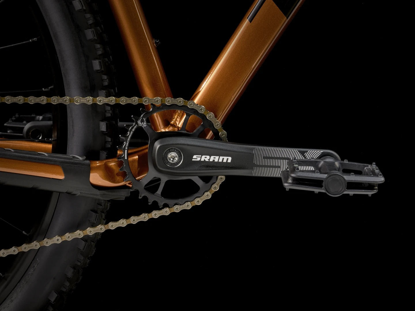 BICICLETA DE MONTAÑA MARLIN 7 GEN 3 2024 naranja