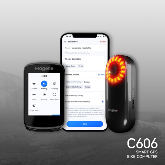, Ciclocomputador GPS Magene GPS C606 Smart, MAGENE, BIKEHOUSE, CICLOCOMPUTADORES